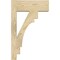 Ekena Millwork Merced Block Rough Sawn Outlooker, Douglas Fir, 6"W x 14"D x 22"H OUT06X14X22MRC05RDF - alternate 2